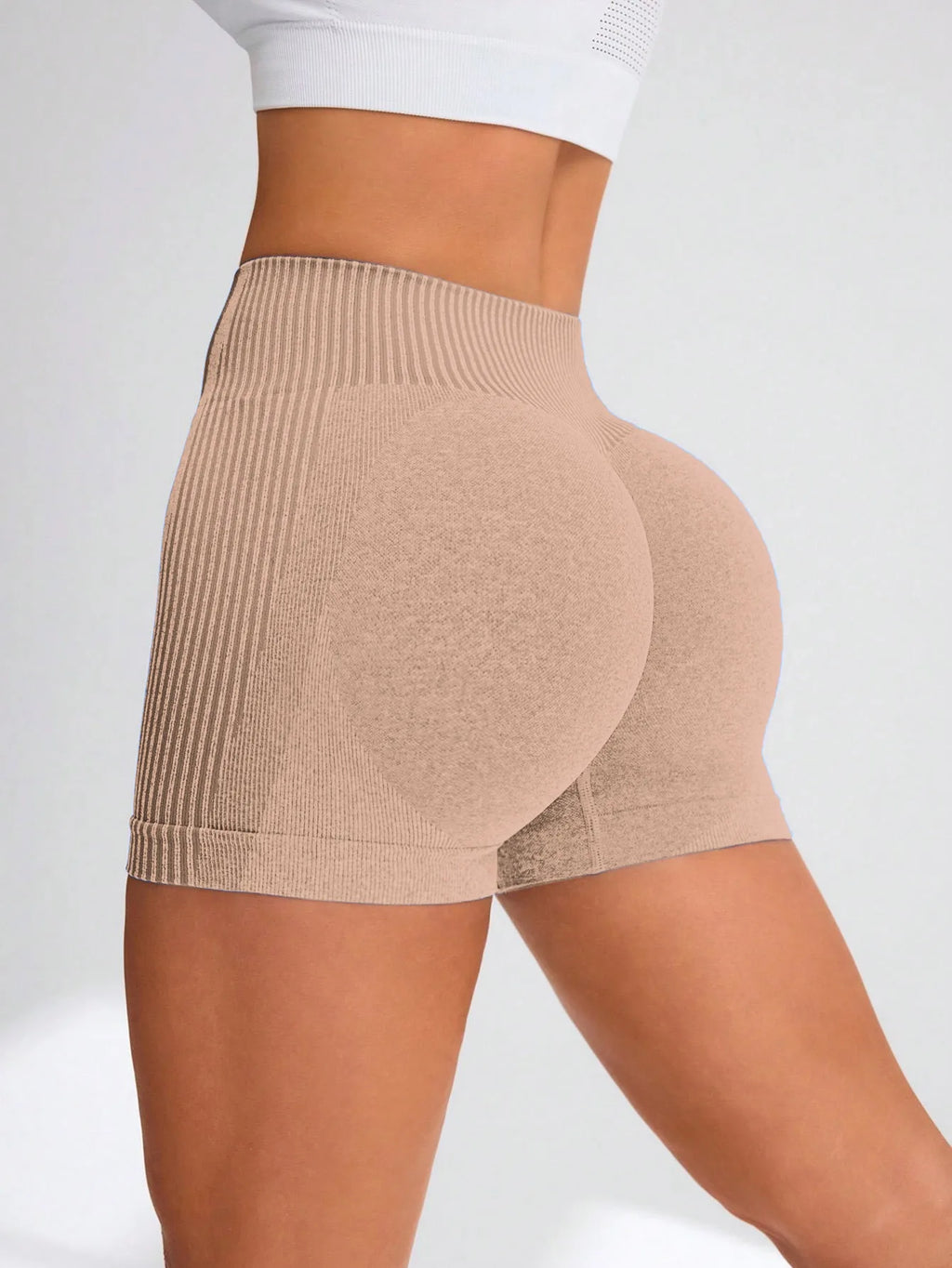 Shorts Sportivi Donna a Vita Alta – Effetto Push Up