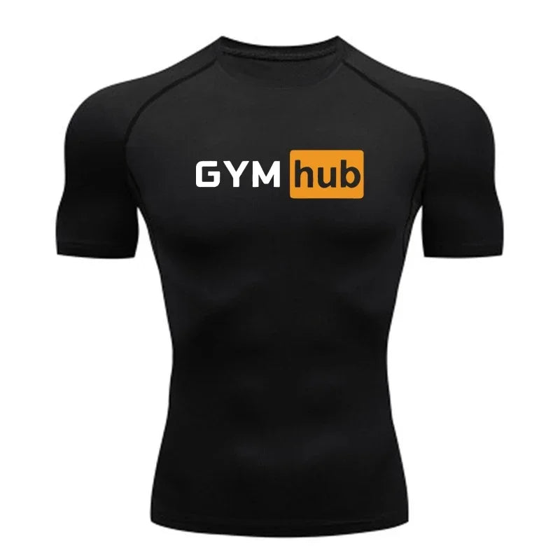 T-Shirt Sportiva Uomo a Compressione – Quick Dry