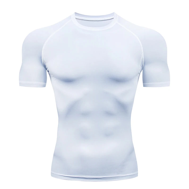 T-Shirt Sportiva Uomo a Compressione – Quick Dry