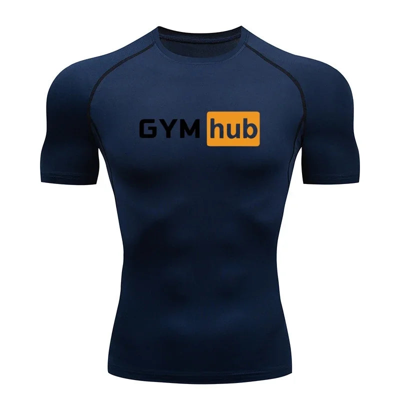 T-Shirt Sportiva Uomo a Compressione – Quick Dry