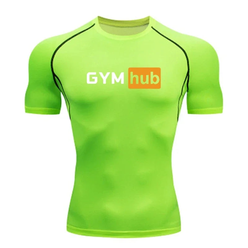 T-Shirt Sportiva Uomo a Compressione – Quick Dry