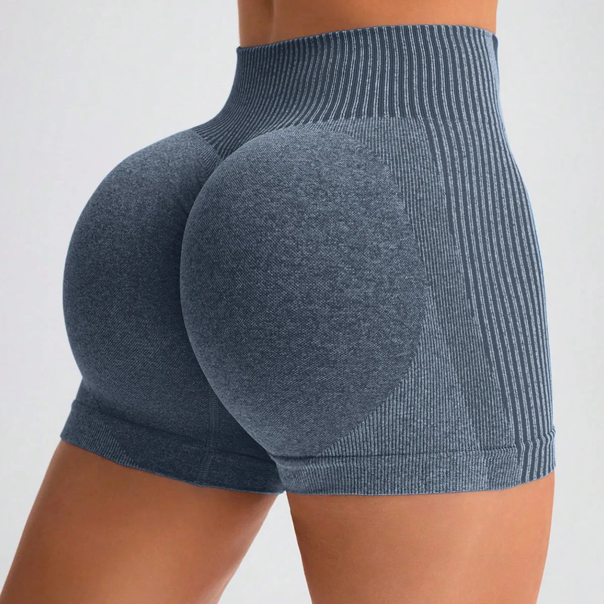 Shorts Sportivi Donna a Vita Alta – Effetto Push Up