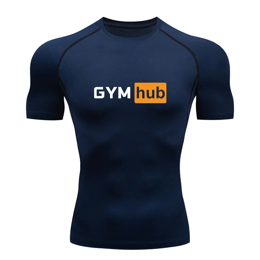 T-Shirt Sportiva Uomo a Compressione – Quick Dry