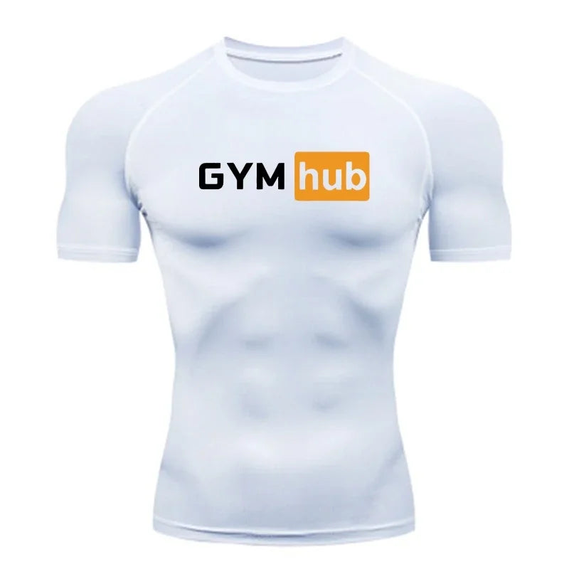 T-Shirt Sportiva Uomo a Compressione – Quick Dry
