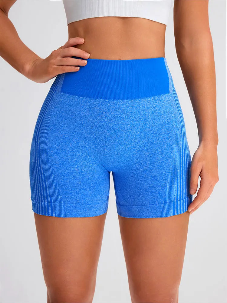 Shorts Sportivi Donna a Vita Alta – Effetto Push Up