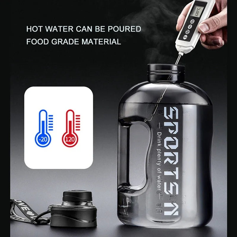 Borraccia Sportiva da 2L – Grande Capacità BPA Free