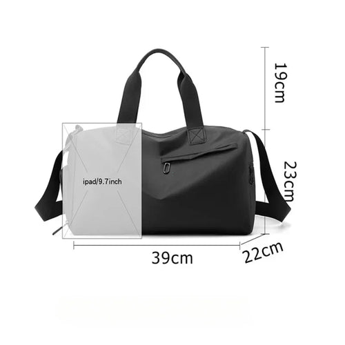 Borsa Sportiva Impermeabile con Scomparto Asciutto e Bagnato