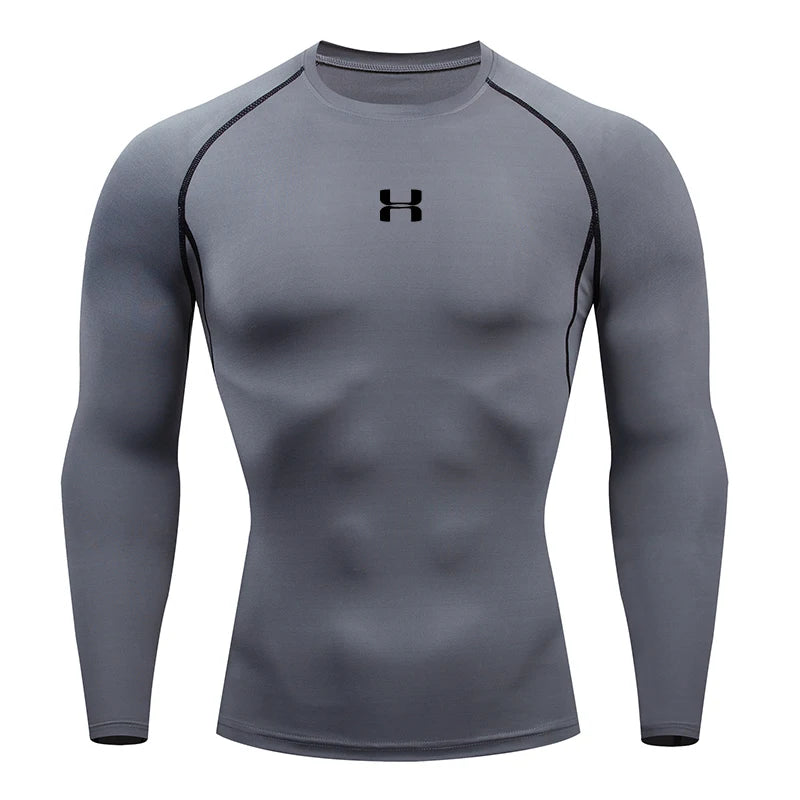Maglia Sportiva Uomo a Maniche Lunghe – Quick Dry