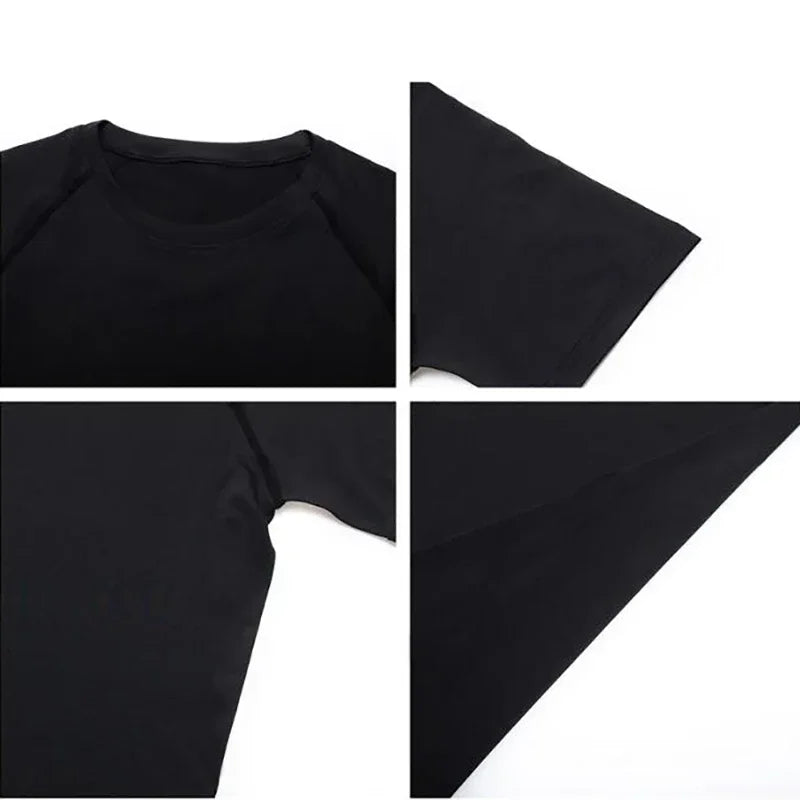 T-Shirt Sportiva Uomo a Compressione – Quick Dry