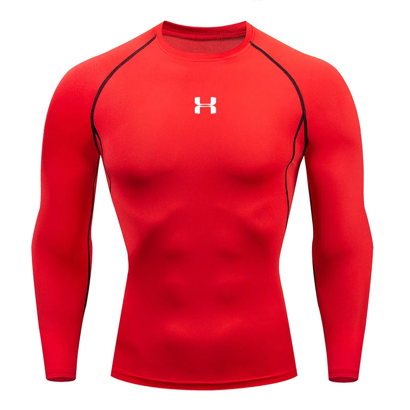 Maglia Sportiva Uomo a Maniche Lunghe – Quick Dry