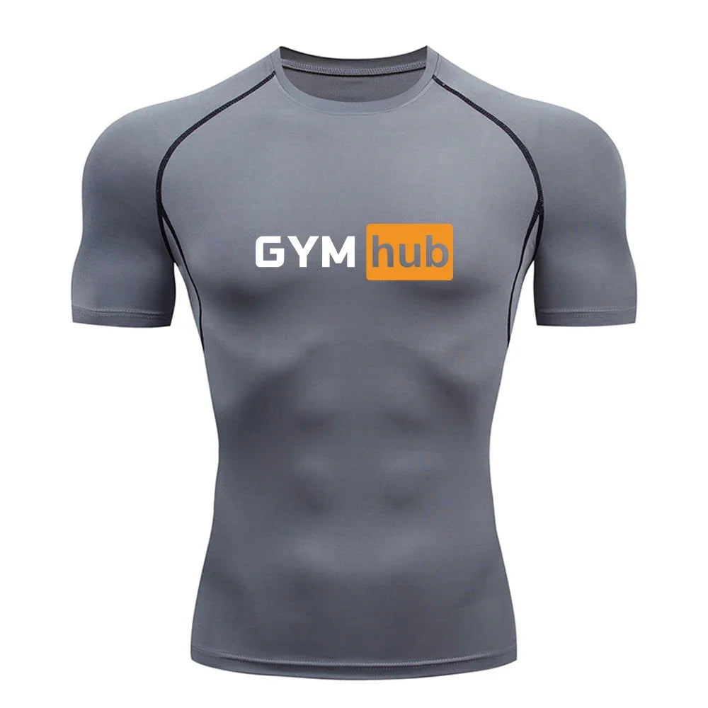 T-Shirt Sportiva Uomo a Compressione – Quick Dry