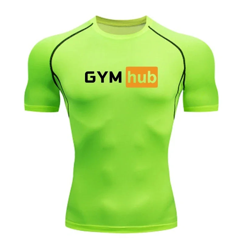 T-Shirt Sportiva Uomo a Compressione – Quick Dry