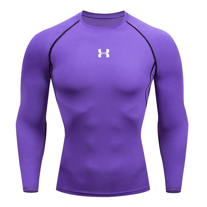 Maglia Sportiva Uomo a Maniche Lunghe – Quick Dry