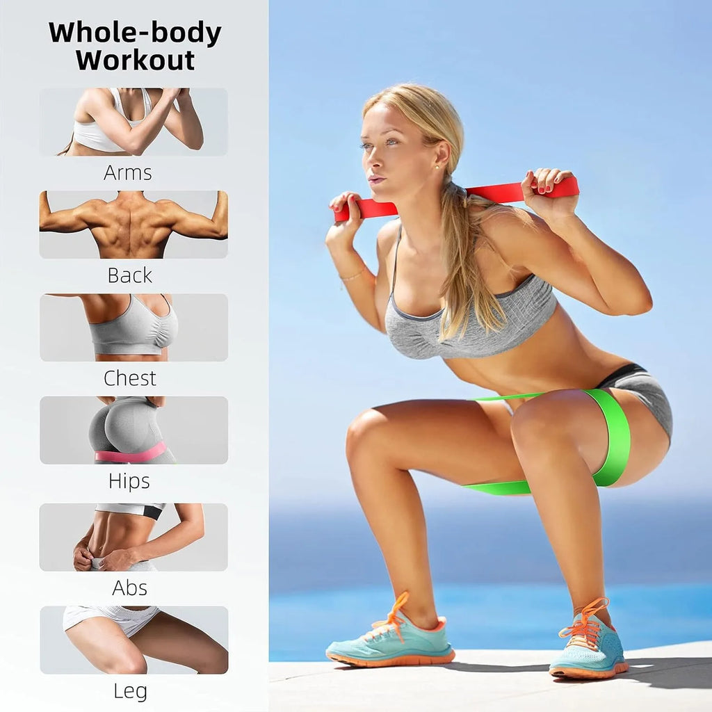Set Elastici Fitness di Resistenza – Allenamento e Yoga