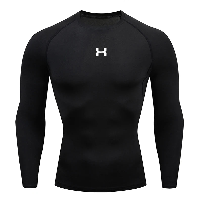 Maglia Sportiva Uomo a Maniche Lunghe – Quick Dry